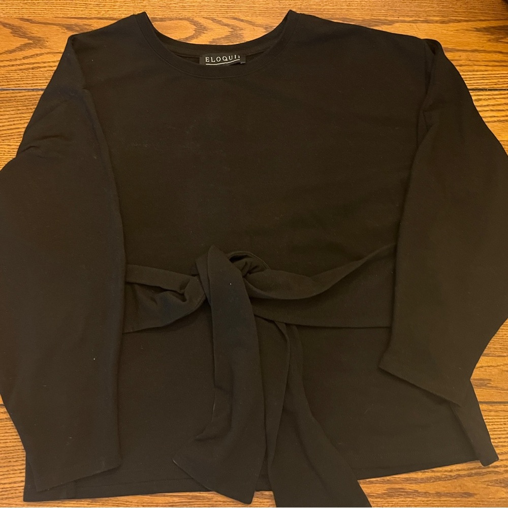 Dressy sweatshirt